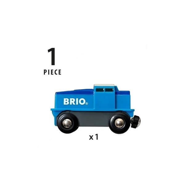 Brio - Sininen akkukäyttöinen rahtiveturi - RAVENSBURGER Blå
