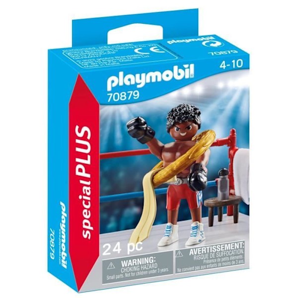 PLAYMOBIL - 70879 - Boksemester Flerfärgad