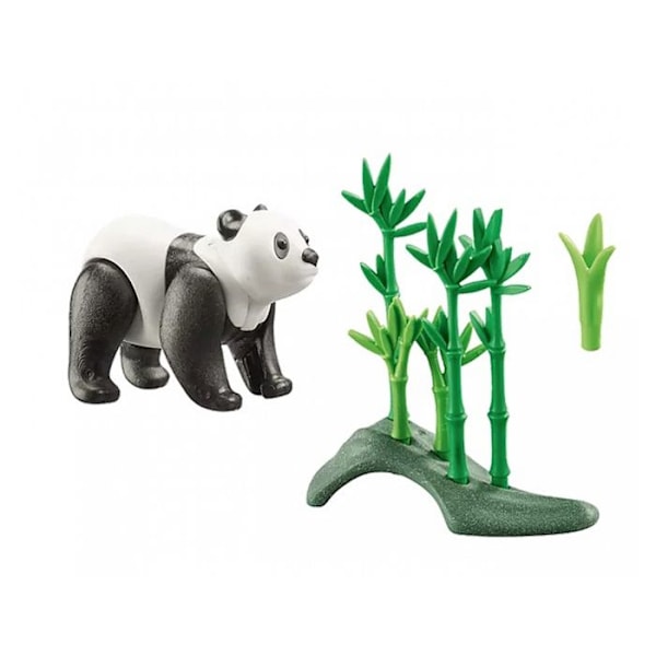 Rakennuspelit - PLAYMOBIL - PANDA WILTOPIA - Sekalaiset materiaalit - Ikä 4 vuotta - Monivärinen Flerfärgad