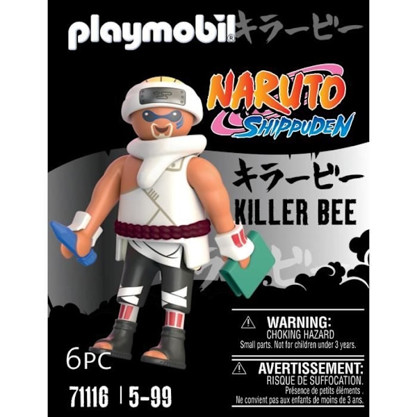 PLAYMOBIL - Naruto Shippuden - Killer B - Figur med tilbehør - Legetøj til børn fra 5 år og opefter Flerfärgad