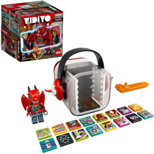 LEGO® 43109 VIDIYO Metal Dragon BeatBox Music Video Maker, Musical Toy och Augmented Reality-app för barn