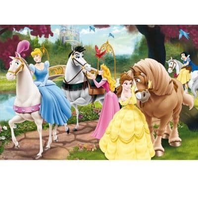 Palapeli 2 x 24 palasta: Disney-prinsessat: Prin...