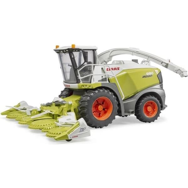 Claas Jaguar 980 - BRUDER - Diesel V12 - Lelut lapsille Grön