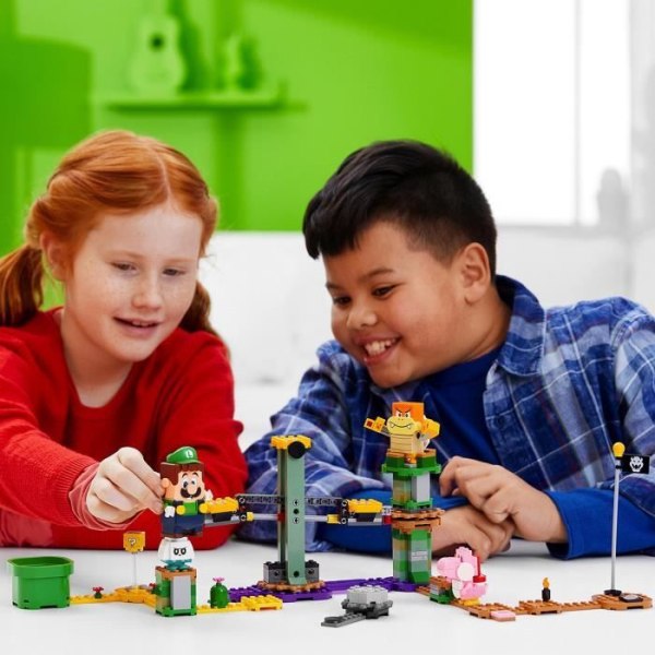 LEGO® 71387 Super Mario Luigi's Adventures startpakke, interaktivt byggespil Röd