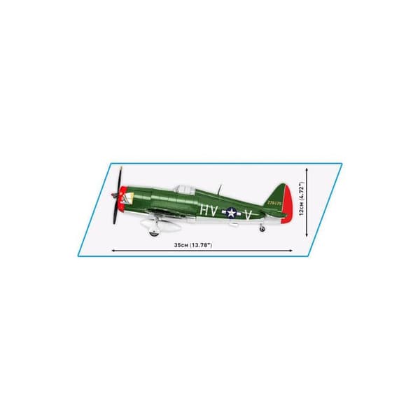 Model - COBI - P-47 THUNDERBOLT - 477 dele - At samle selv - Blandet 6 år og op