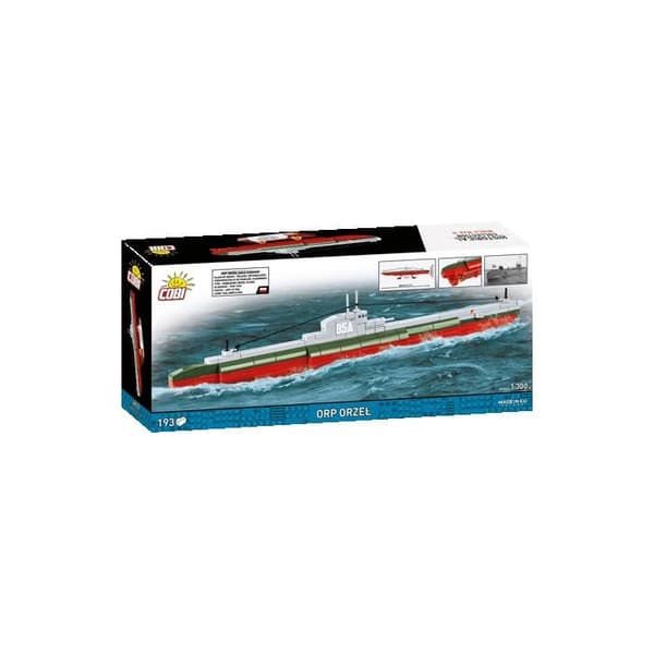 COBI 4855 - ORP ORZEL - MONIVÄRINEN ALUS - RAKENNUSLEIKKI