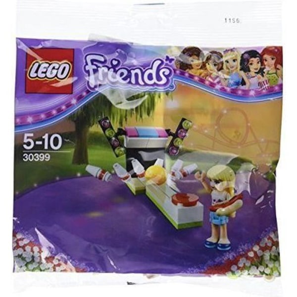 Lego 30399 Friends Bowling polybag-huvipuistossa Lila, röd, gul