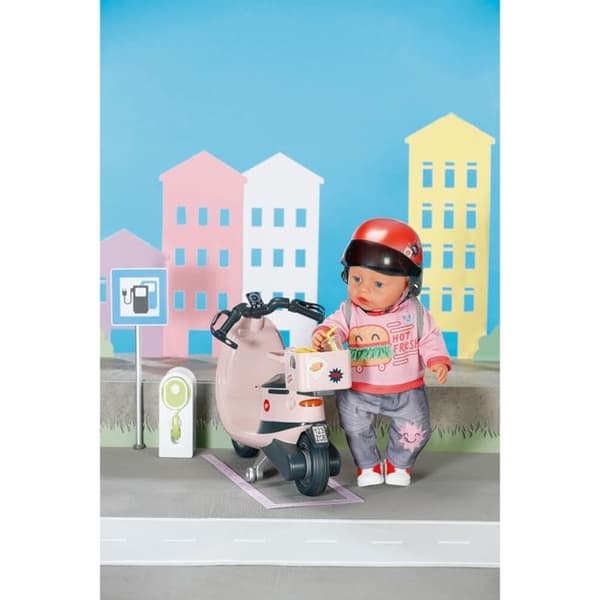 Baby born elektrisk scooter til dukker