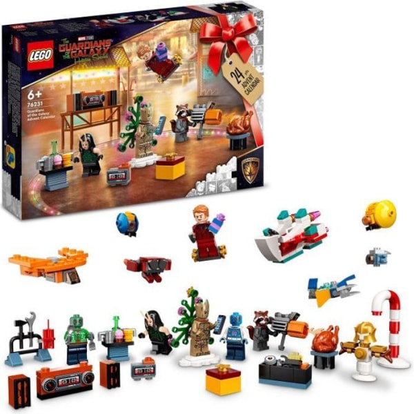 LEGO Marvel 76231 Guardians of the Galaxy Advent Calendar 2022, lapsille Svart