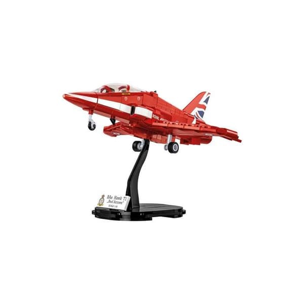COBI 5844 - Bae HAWK T1 RÖDA PILAR röd och vit