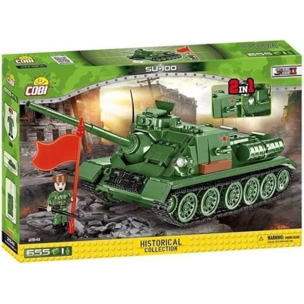 Cobi 2541 - SU-100 Grön