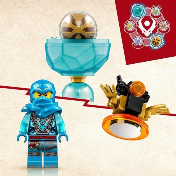 Lego 71778 Ninjago Spinjitzu Skid: Nya's Dragon Power Flerfärgad