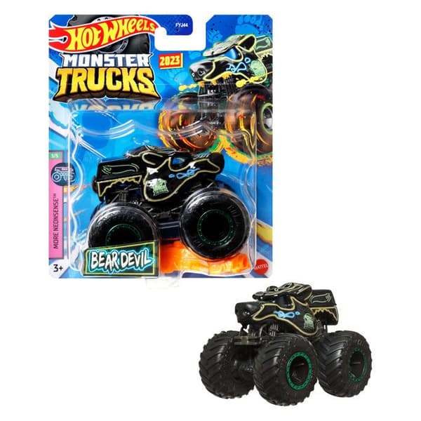 Hot Wheels - Monster Truck - Auto jättimäisillä pyörillä - Random malli -