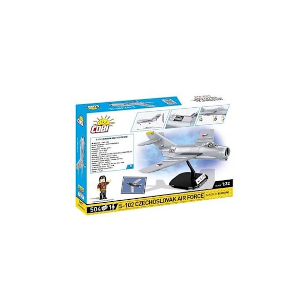 COBI S-102 TŠEKHOSLOVAKIN ILMAVOIT (MIG15)