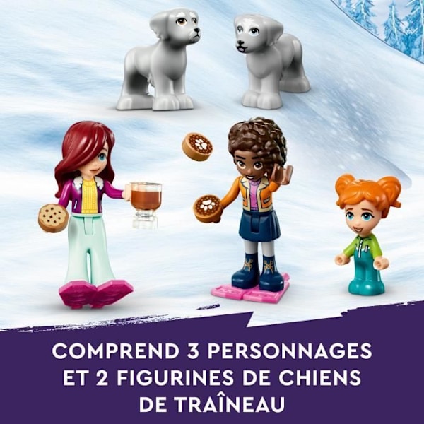 LEGO® Friends 41760 Igloo Holiday - Vinterlegetøj med slædehunde - Blandet - fra 8 år og opefter Flerfärgad