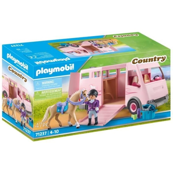 PLAYMOBIL 71237 Country Van med häst