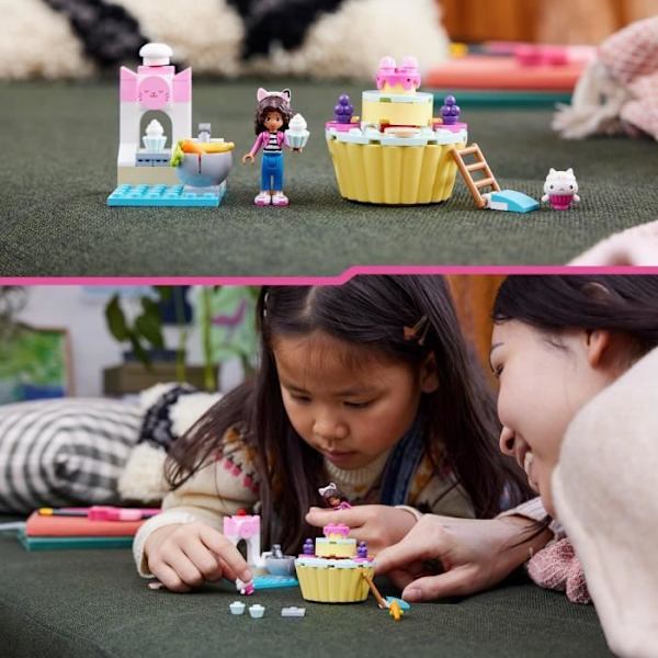 LEGO® Gabby ja taikatalo 10785 Praline ja P’tichou pitävät hauskaa, lelu kissanhahmoilla