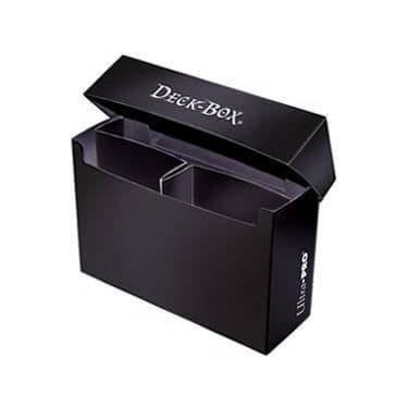 Deck Box Oversized Black Card Box - ULTRA PRO - Ultra Pro Svart
