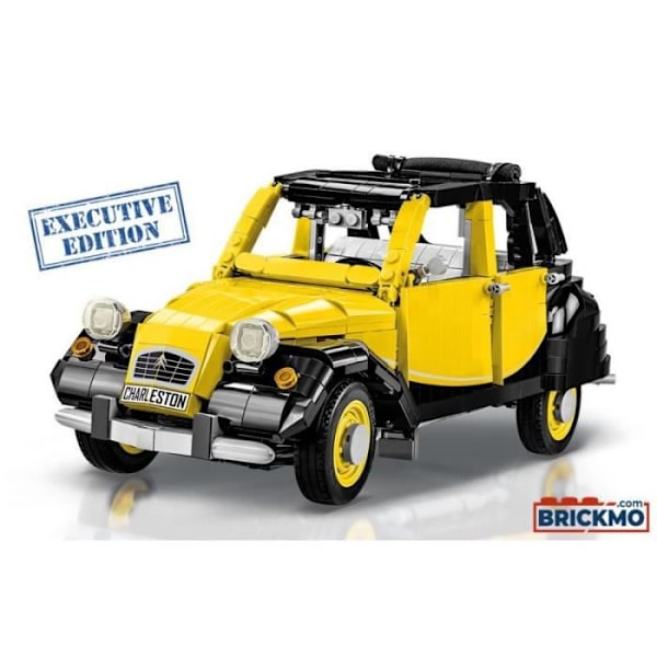 Modelsæt - CITROEN - 2CV CHARLESTON E.E - 1630 STK - Skala 1/12 - Interiør