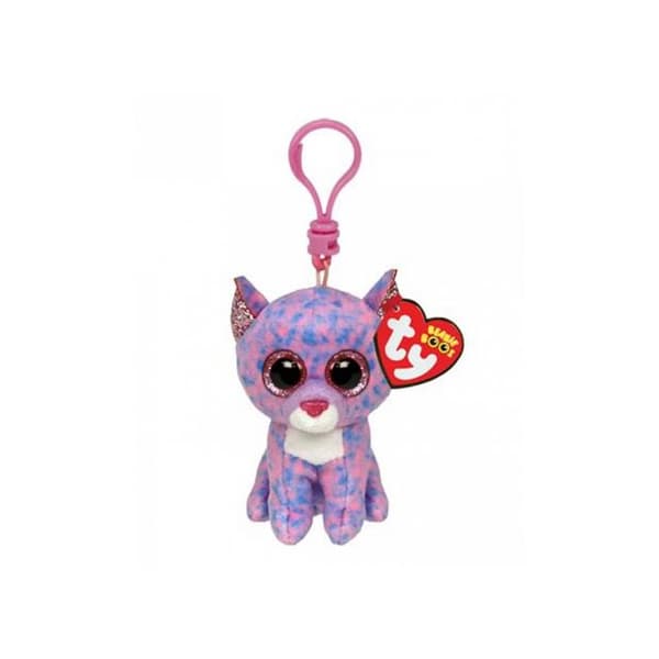 Beanie Boos Klipsi Cassidy Le Chat lila, rosa