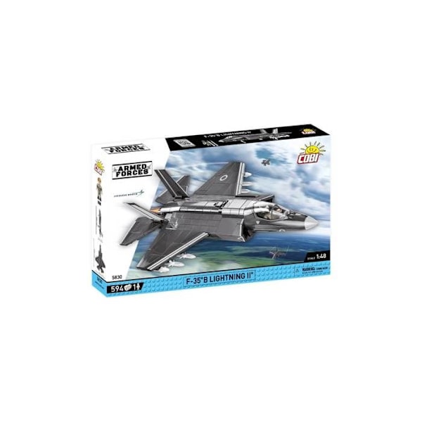 Modelsæt - COBI - 5830 - F-35B LIGHTNING II RAF - Plast - Til at samle selv - Blandet