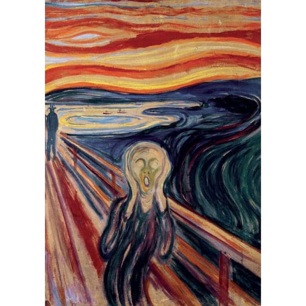 Mikropuzzle 1000 palaa: Huuto, Munch