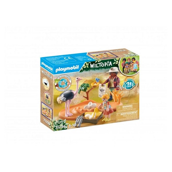 Legetøj - PLAYMOBIL - Wiltopia 71296 Udforskere og strudserede - Blandet - Hvid - Barn