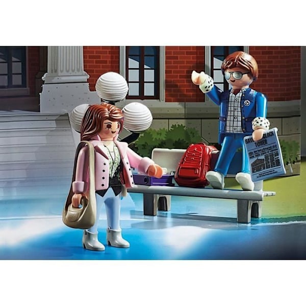 PLAYMOBIL – 70574 – ”Takaisin tulevaisuuteen” adventtikalenteri Blå