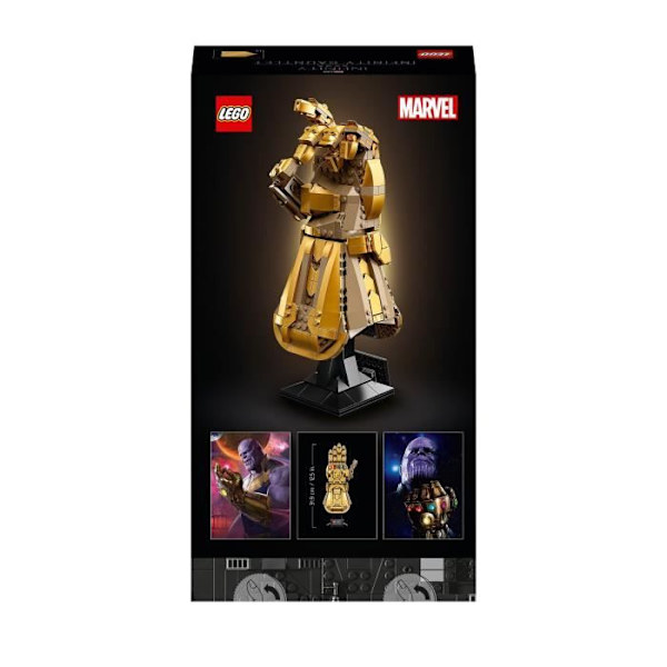 LEGO® 76191 Marvel The Infinity Gauntlet – Thanos rakentaa aikuisille, lahja, koristelu Röd