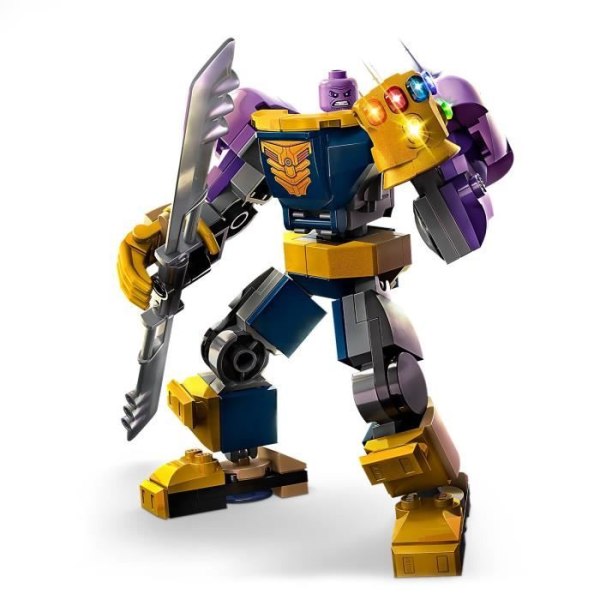 LEGO® Marvel 76242 Thanos Robotrustning - Superheltelegetøj - Avengers minifigur - Børn 6 år