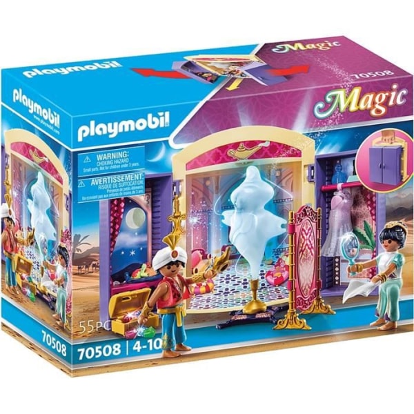 PLAYMOBIL Magic Miniature Figurine Princess and Genie Play Box