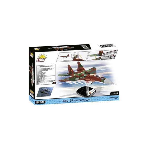 Modelfly - COBI - MIG-29 (ØSTTYSKLAND) - 545 dele - At samle selv - 1:48