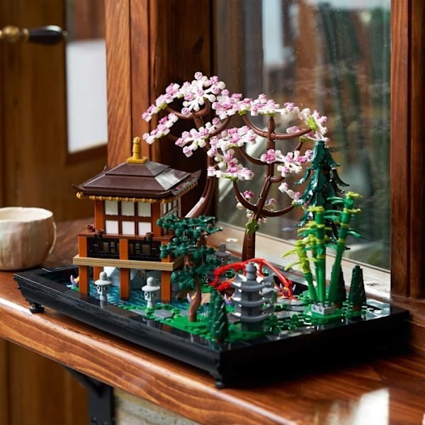 LEGO® Icons 10315 The Peaceful Garden, Zen Botanical Gardening Kit för vuxna, Present för kvinnor, män