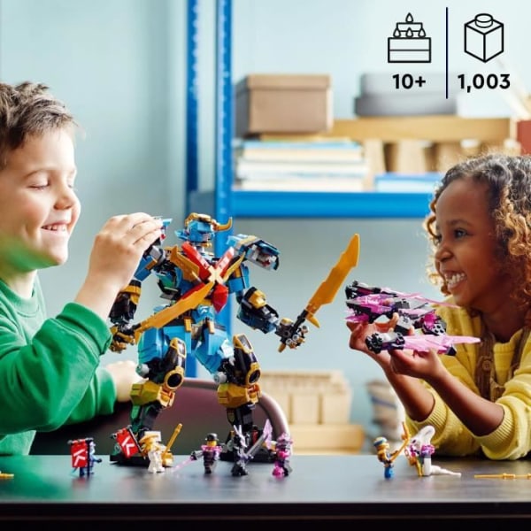 LEGO® NINJAGO 71775 Nyas Samurai X Robot Mech leksak och figurer för barn