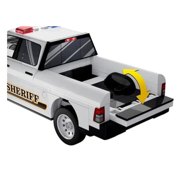 Samlingsspil - COBI - RAM 1500 HEMI Sheriff - 211 dele - Plastik - Sort Svart