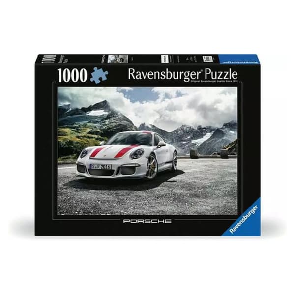 Pussel 1000 bitar - RAVENSBURGER - 12.000.691 (Porsche 911 R) - Fordon - Blå - 14+ år