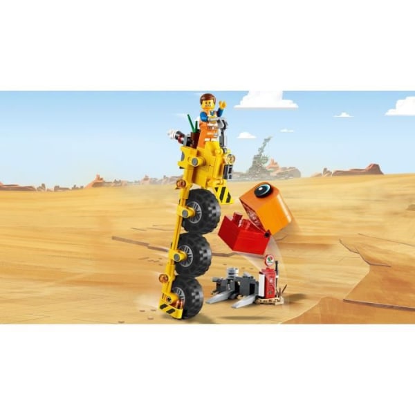 LEGO® Movie 70823 Emmets trehjulede cykel! - Det store LEGO eventyr 2 Flerfärgad