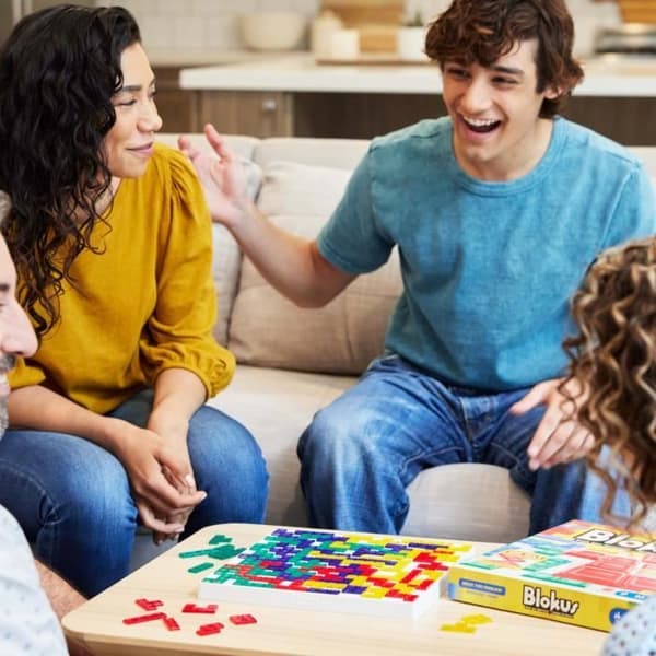 Mattel Spil - Blokus - Brætspil - 7 år og opefter BJV44 Ros