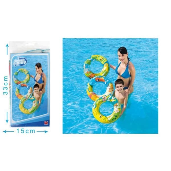 1 Dekorativ bøje design 56 cm (matchende mønstre) -3/8 år Multifarvet