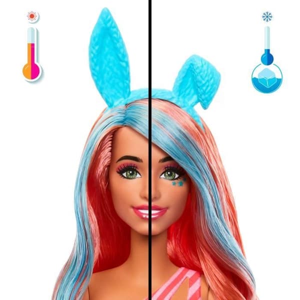 Barbie-Pop Reveal-Pelihahmo Jänis ja Tarvikkeet Sarja Shakes - 3 vuotta+ - JCN87