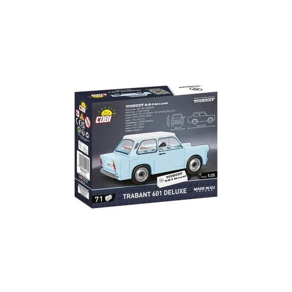 TRABANT 601 DELUXE COBI-24516 Hvid