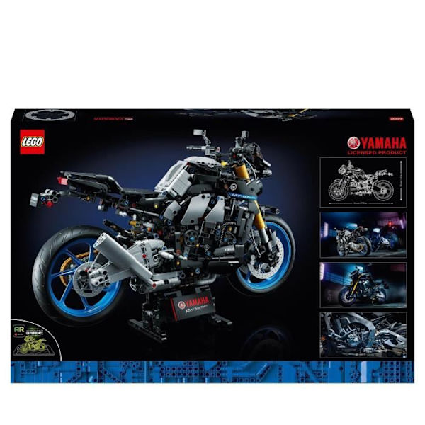LEGO Technic 42159 Yamaha MT-10 SP, motorcykelmodelsæt til voksne, bikergave til mænd og kvinder Flerfärgad
