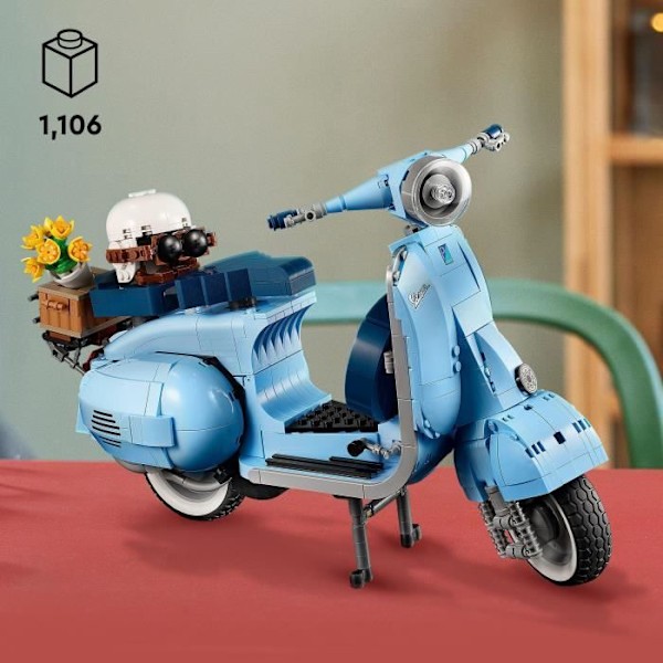 LEGO® Icons 10298 Vespa 125, aikuisten skootterikokoelma Flerfärgad