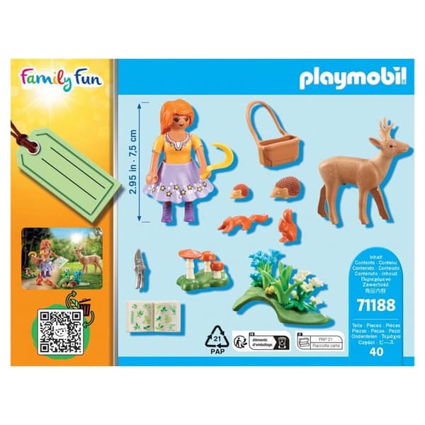 PLAYMOBIL 71188 Perheviihde Yrttitarha Multifarvet