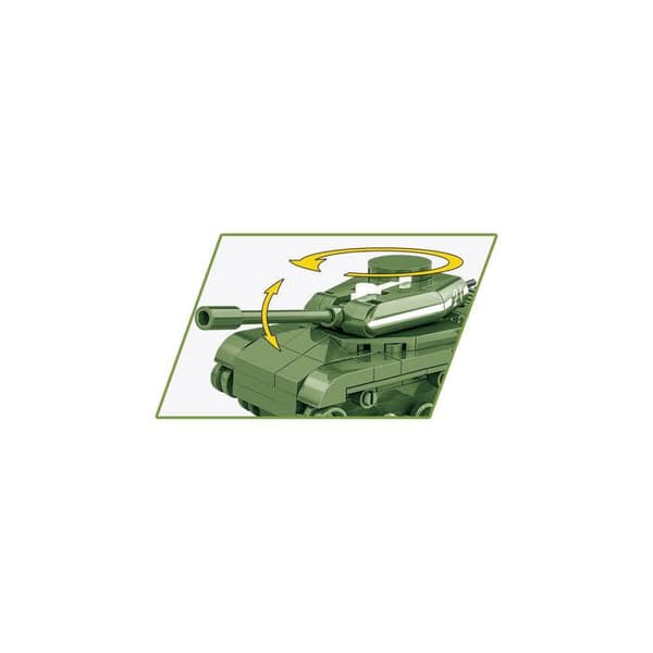 Maquette - COBI - IS-2 - 130 osaa - 1:72 - Vihreä