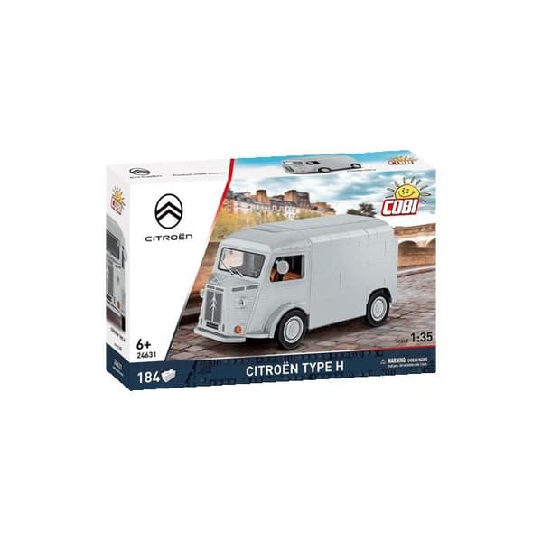 Byggset - COBI - CITROËN TYPE H - Vit - 306 g - Miniatyrreplik Vit