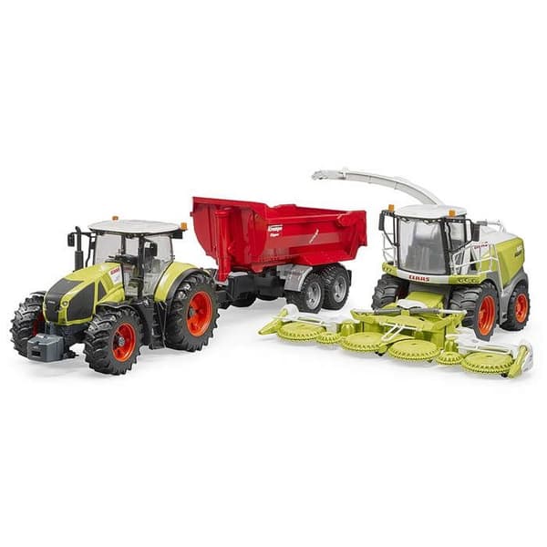 Claas Jaguar 980 - BRUDER - Diesel V12 - Lelut lapsille Grön