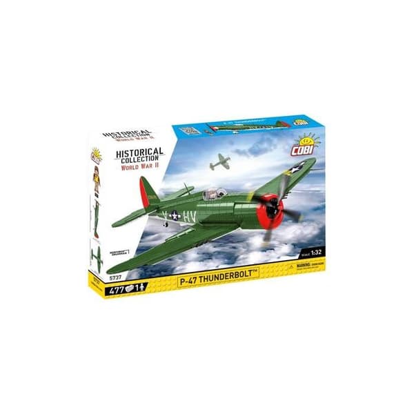 Model - COBI - P-47 THUNDERBOLT - 477 dele - At samle selv - Blandet 6 år og op