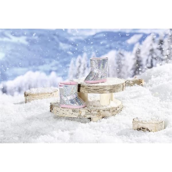 Baby born vinterstøvler til dukke 43 cm Rose