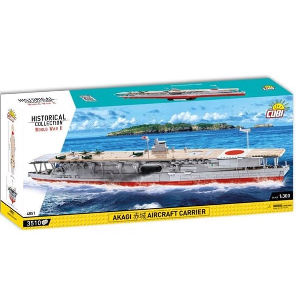 Maquette - COBI - IJN AKAGI - 3573 elementer - 1:300 - At samle selv